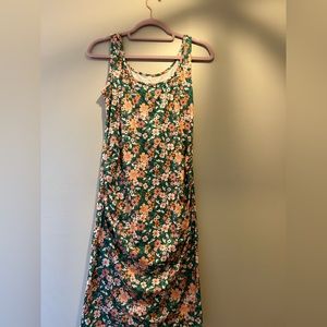 Maternity Dress lot - floral maternity dress & black maternity dress size Med